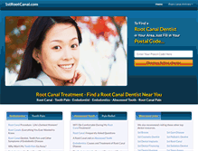 Tablet Screenshot of 1strootcanal.com